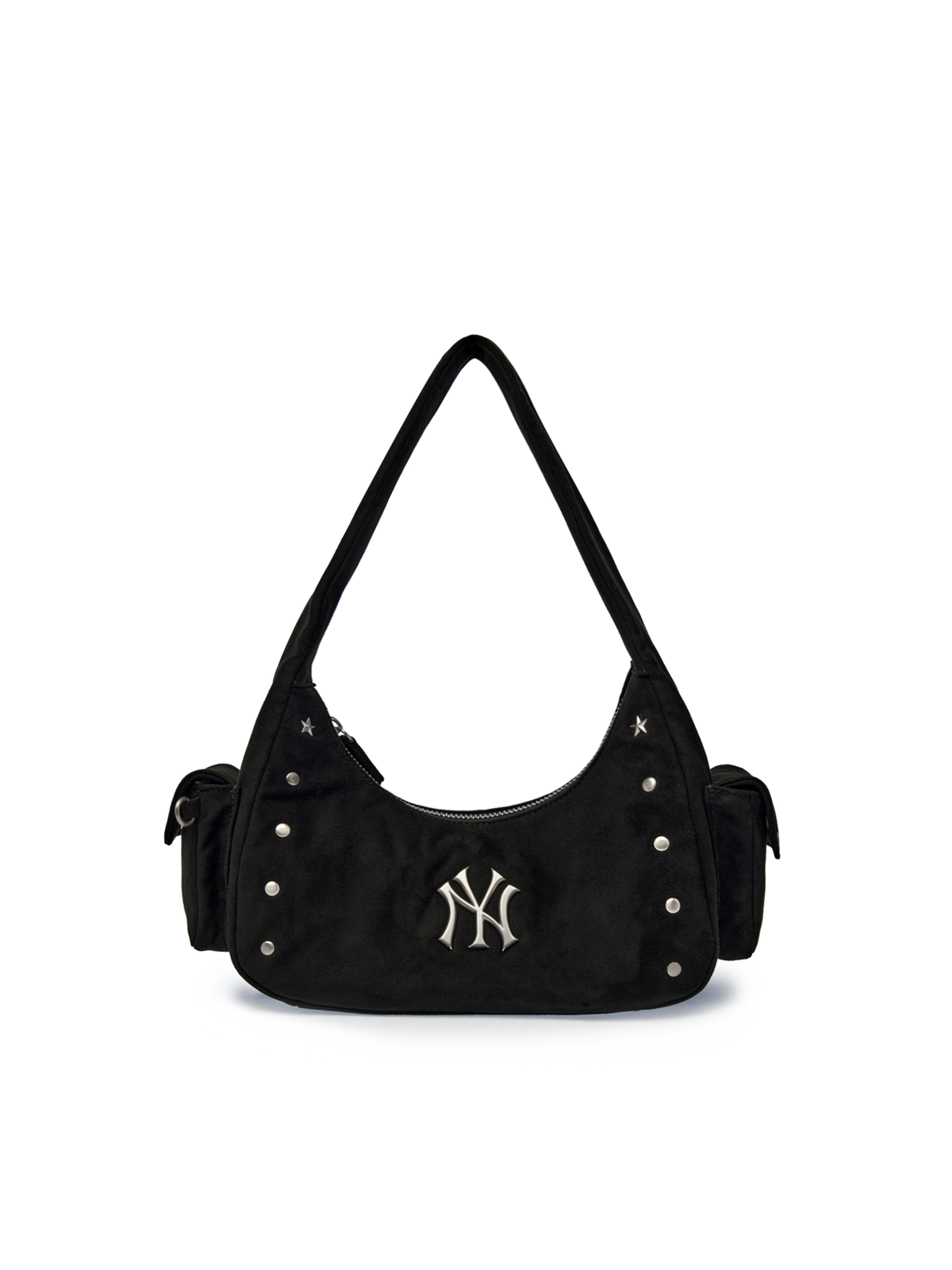 Mlb Vintage Street Studded Hobo Bag