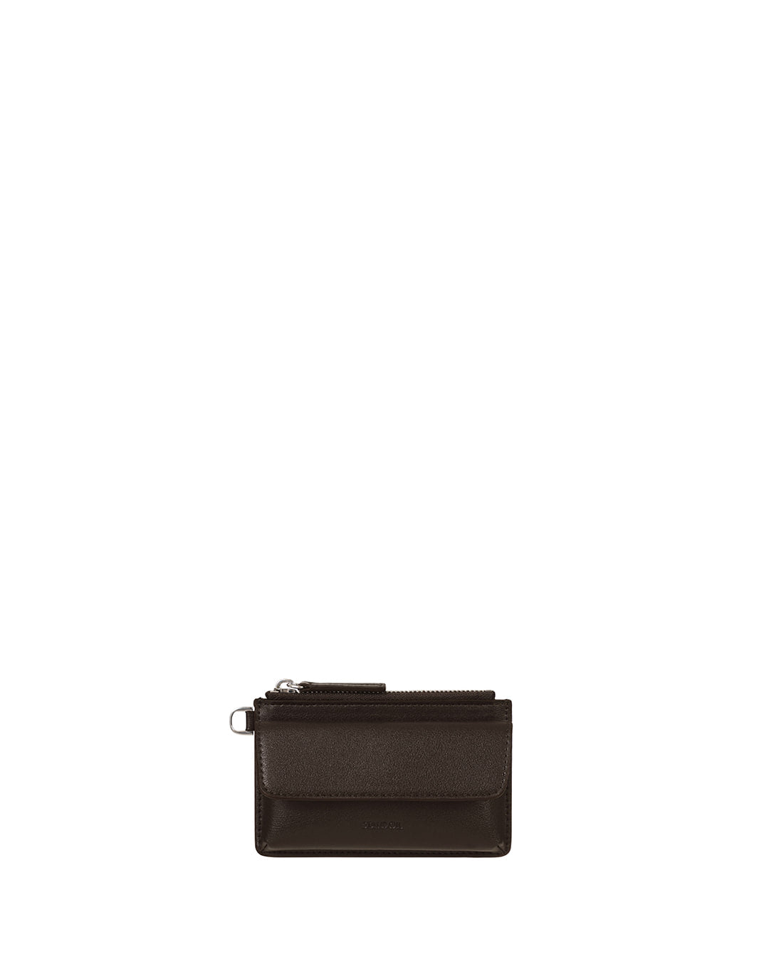[Standoil] Chubby Zipper Wallet / Marron