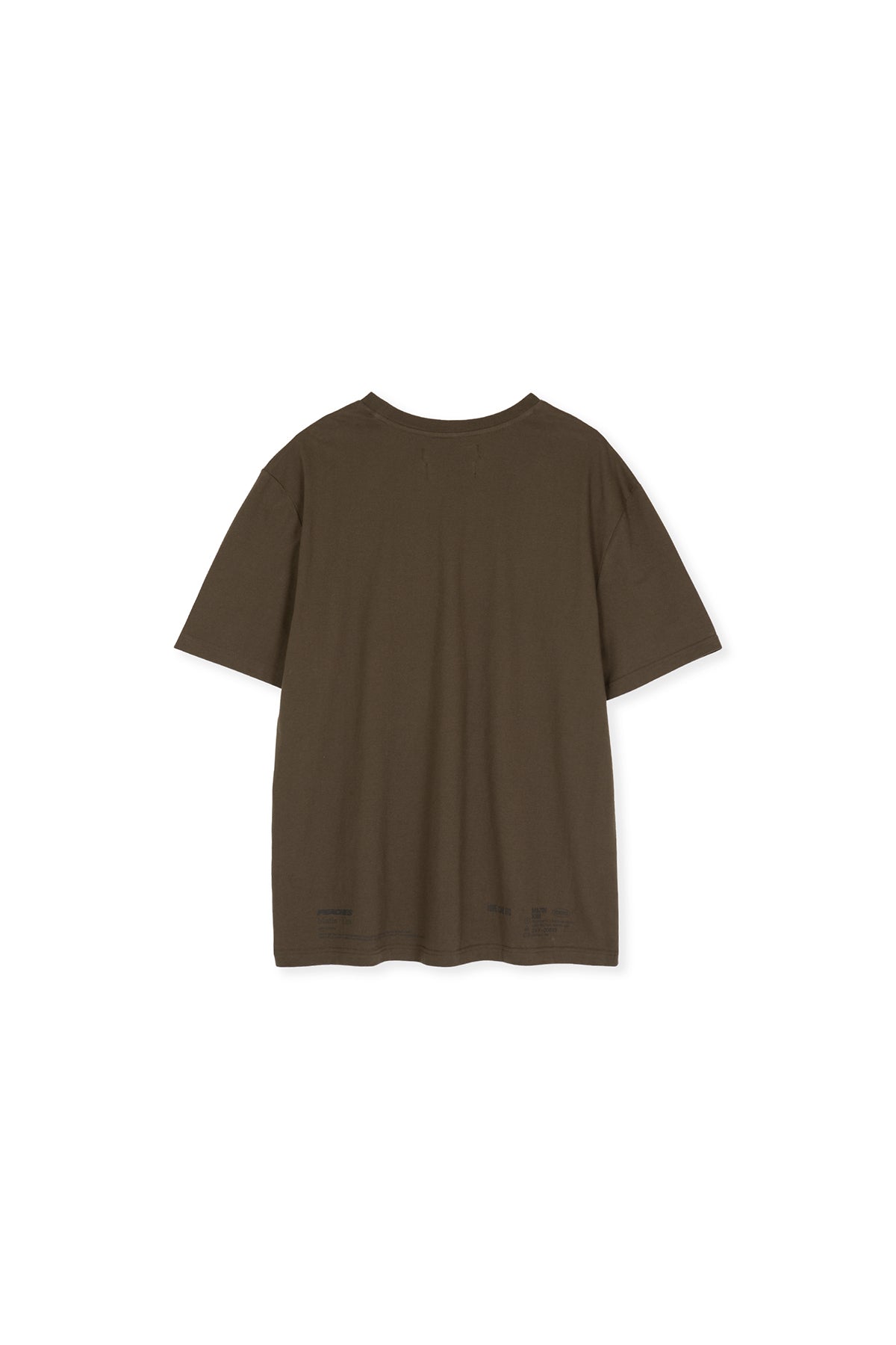 [matinkim] PEACHES LOVE CAR ETC GRAPHIC TOP IN KHAKI