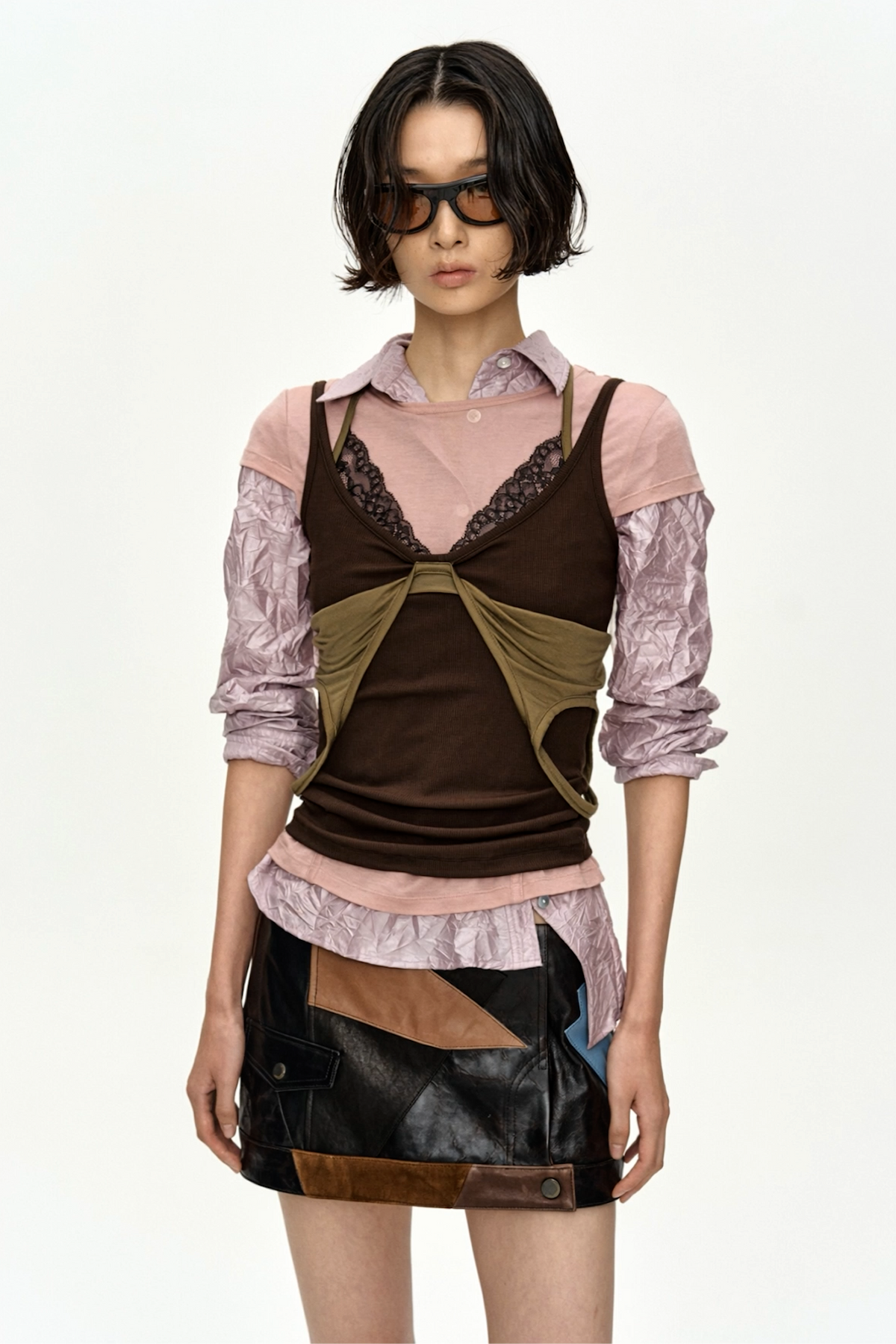 Andersson Bell Upside-Down Layered T-Shirt