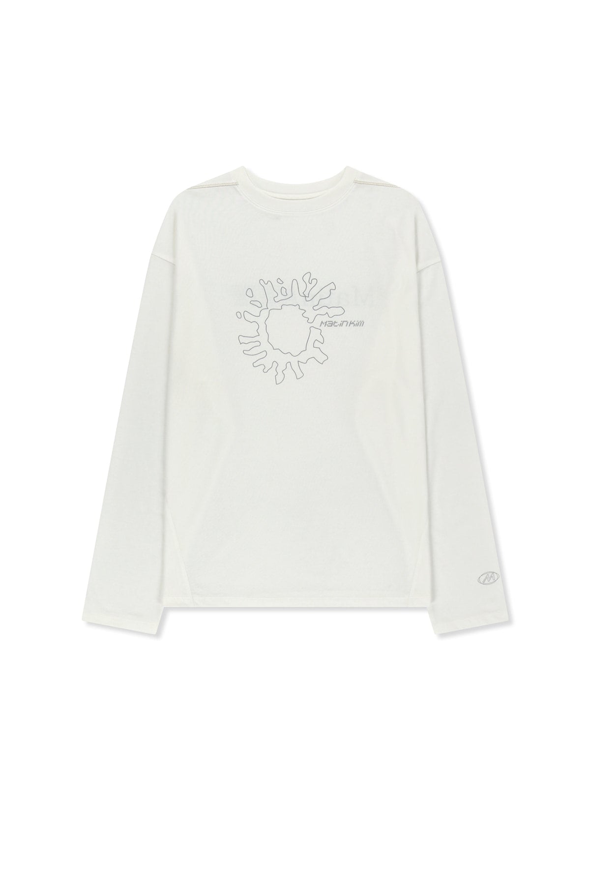 Matinkim Matin Pace Sunburst Graffiti Covered Top IN Ivory
