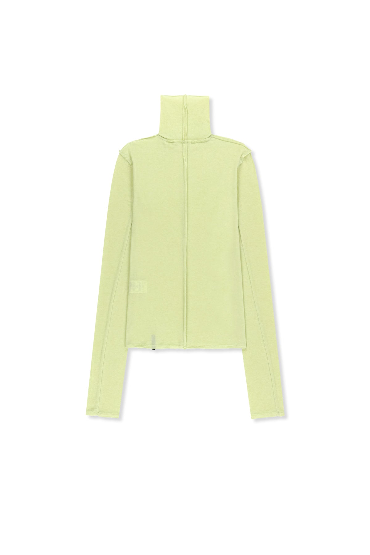 Matinkim Raw Cut High Neck Top IN Lime