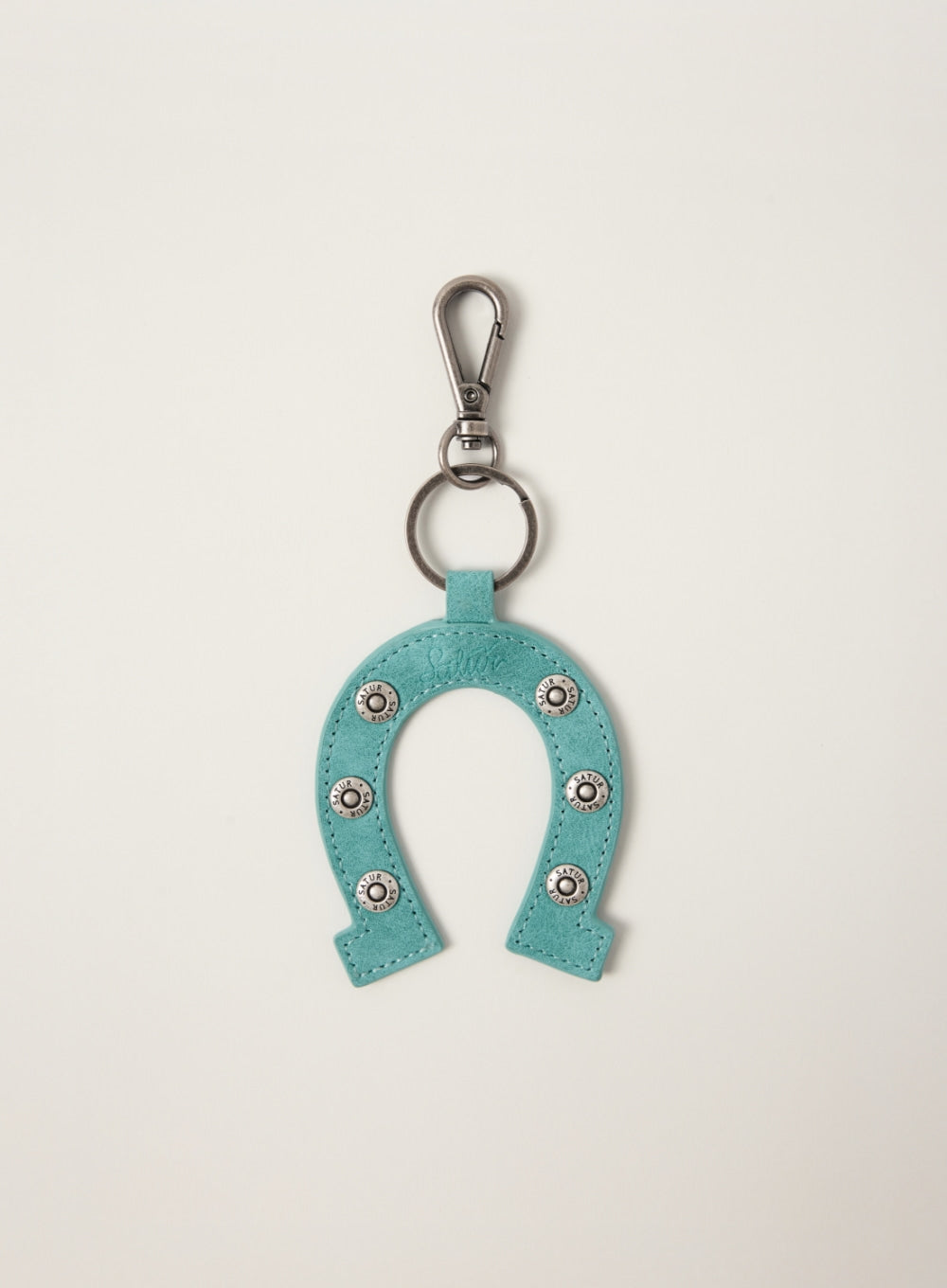Satur Horseshoe Keyring - Mint