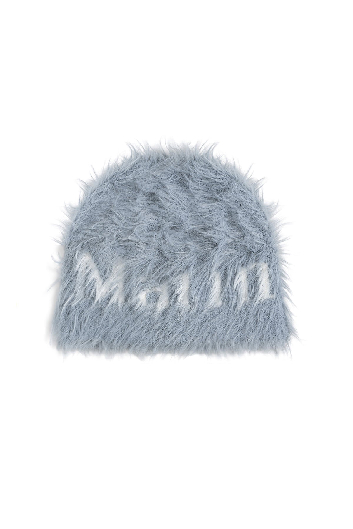Matinkim Matin Hairy Knit Beanie IN Sky