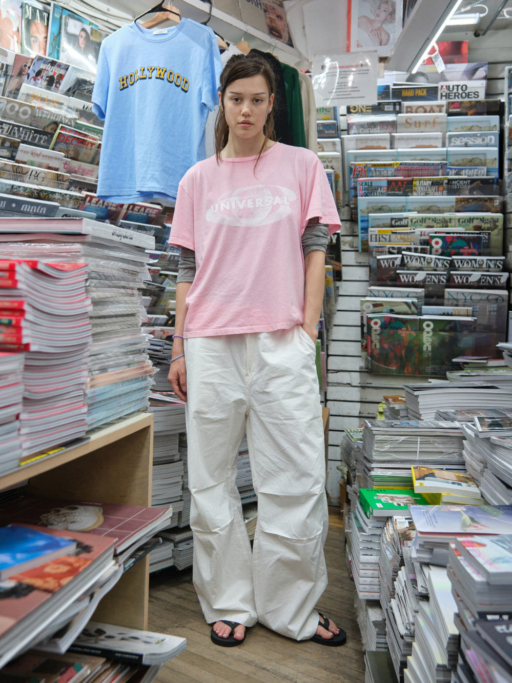 Low Classic Universal Regular Tee Pink