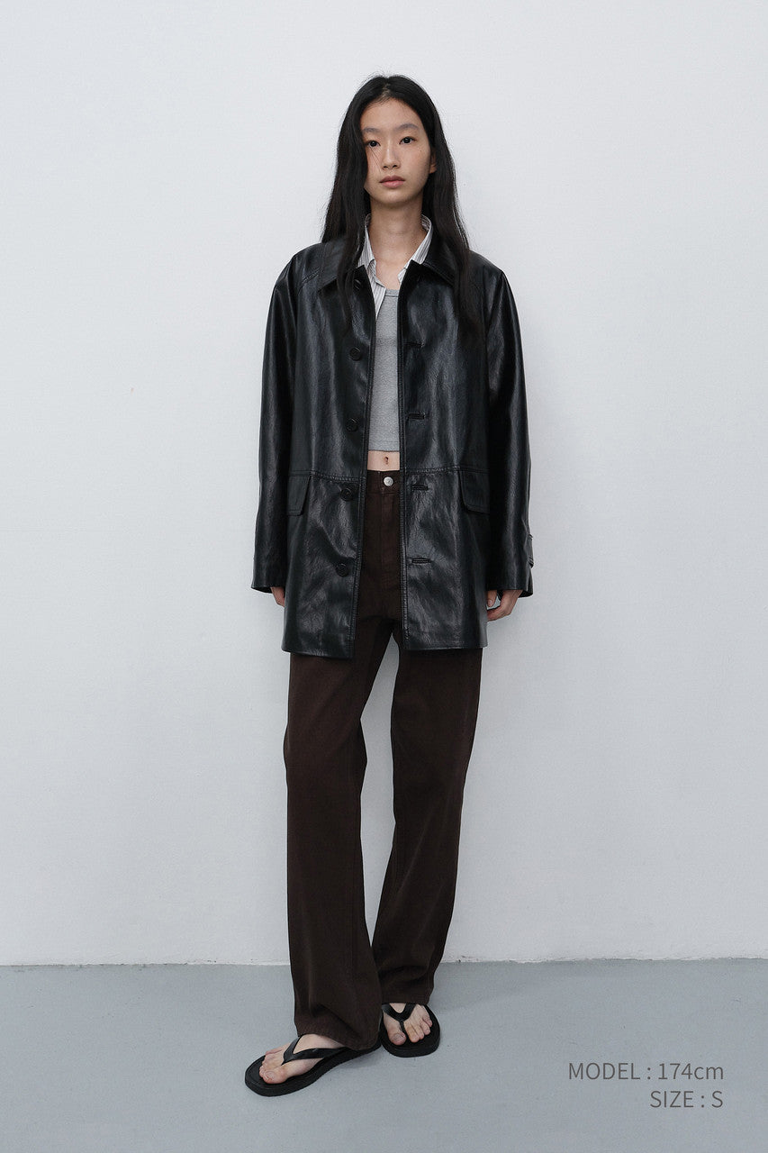 Dunst Essential Straight Colored Jeans Brown