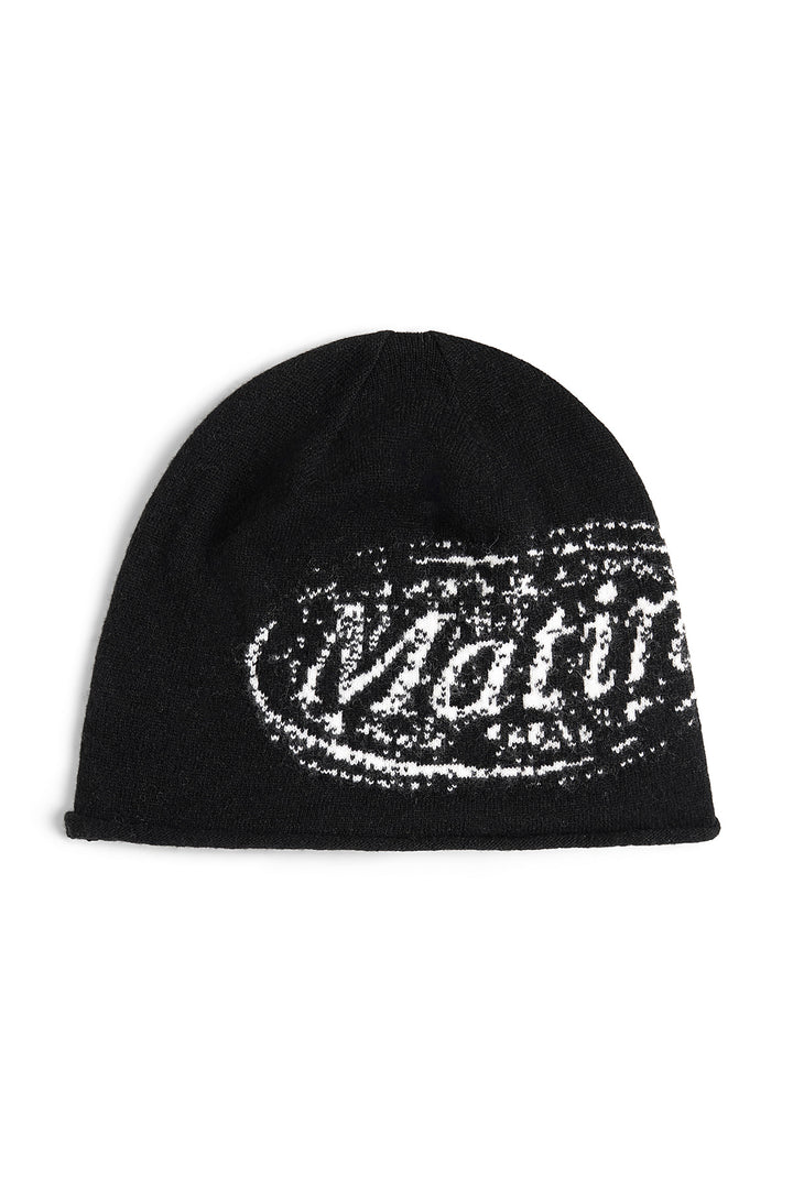 Matinkim Matin Stamp Beanie IN Black