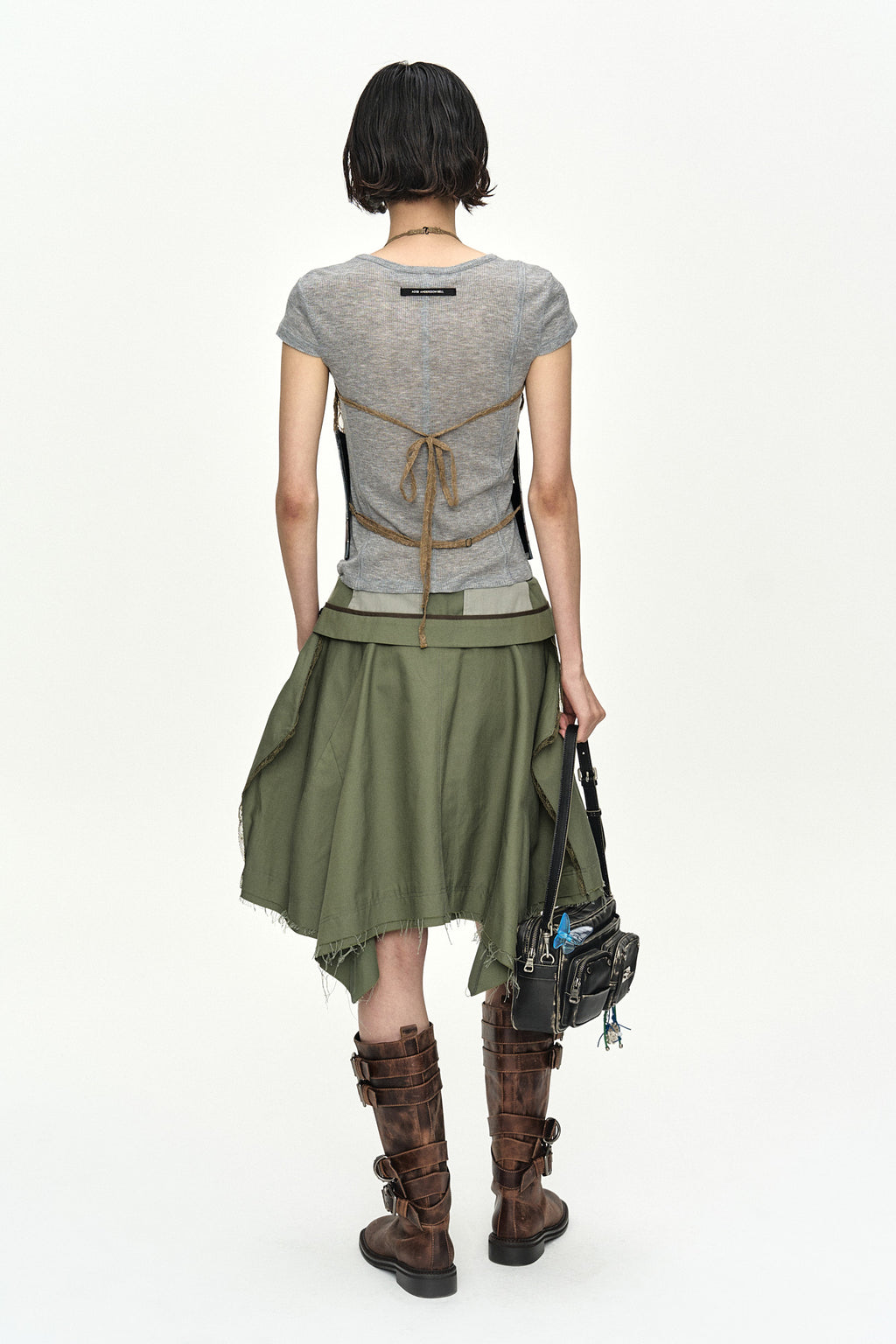Andersson Bell Upside-Down Asymmetric Skirt