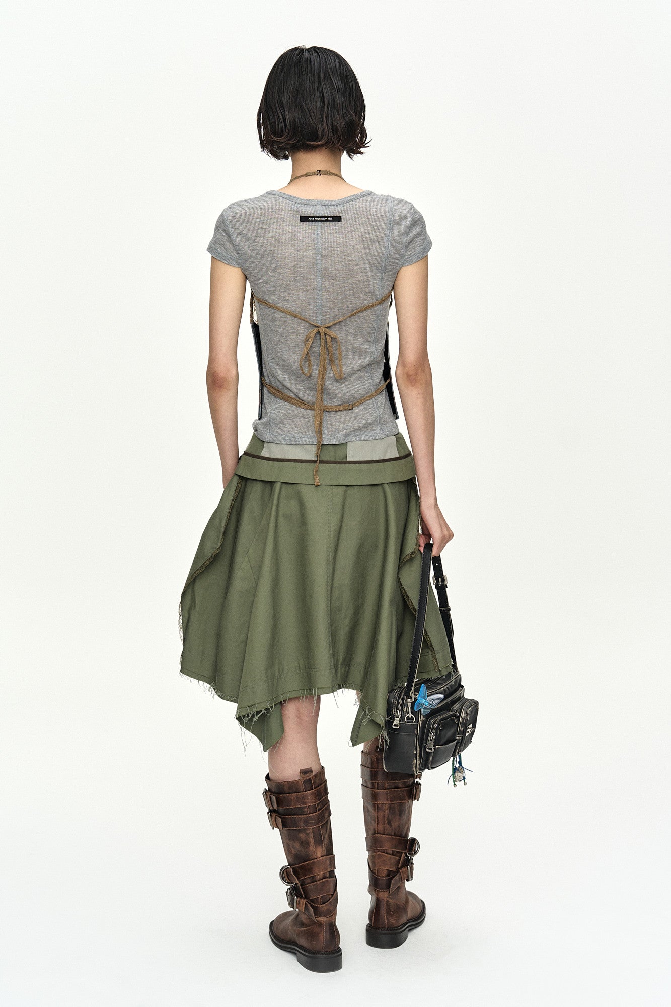 Andersson Bell Upside-Down Asymmetric Skirt