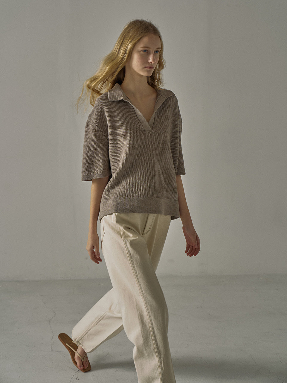 Facade Pattern Classic Denim ecru