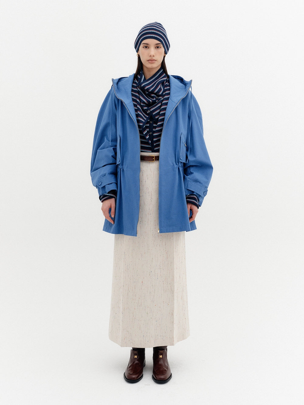 EENK Utility Hoodie Jumper - Blue