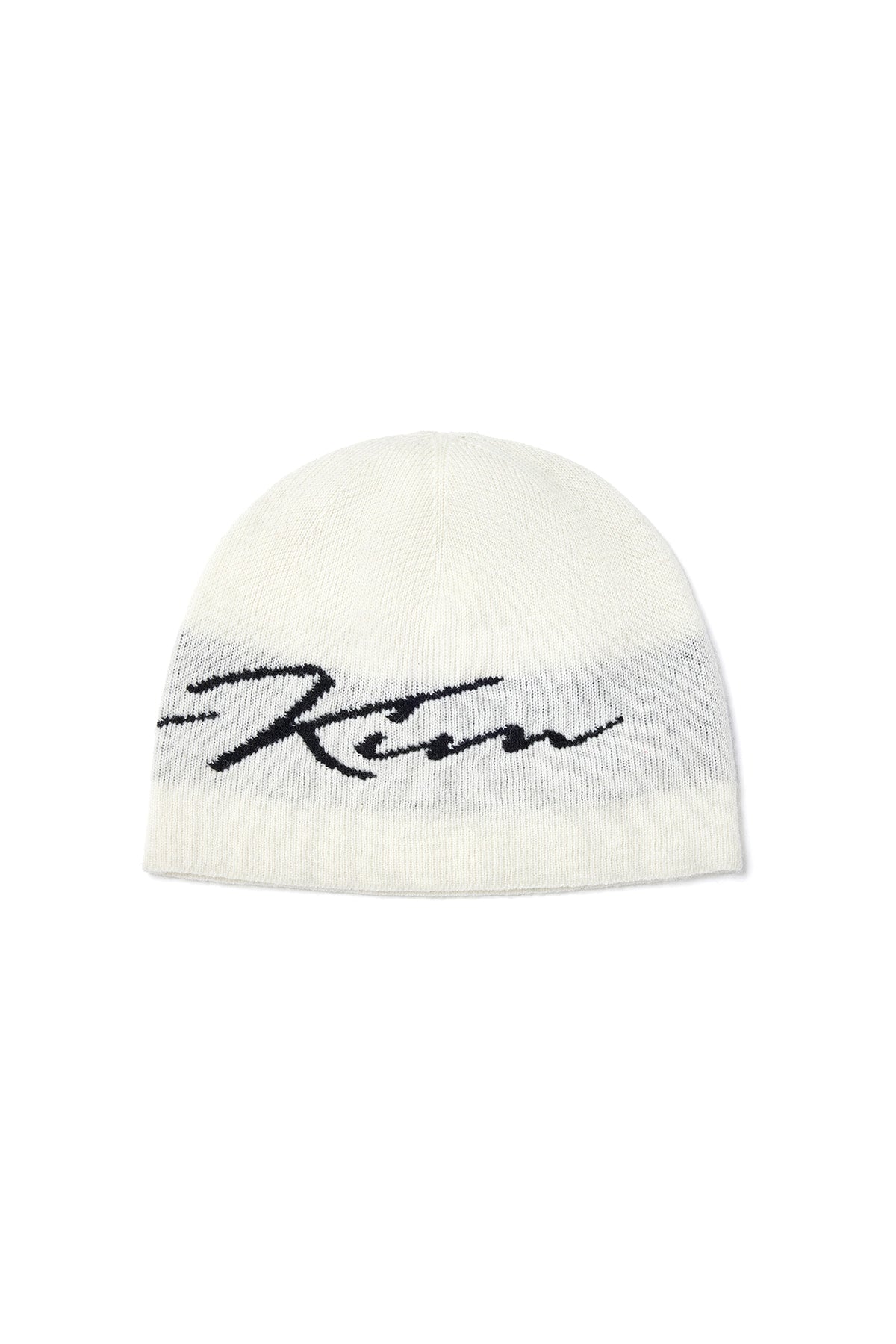 [matinkim] MATIN LOGO SCRIPT BEANIE IN IVORY