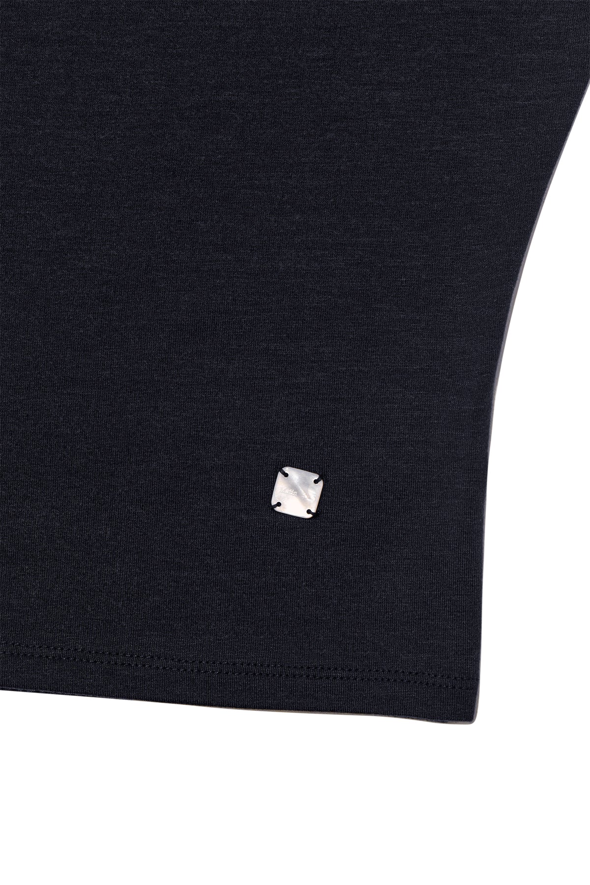 [matinkim] RAGLAN BOLERO SLIM TOP IN DARK NAVY