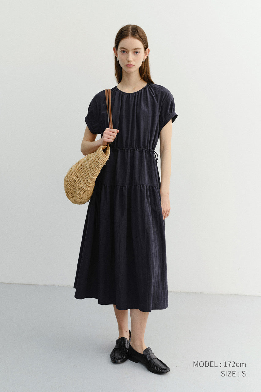 Dunst Half Sleeve Dress Deep Navy