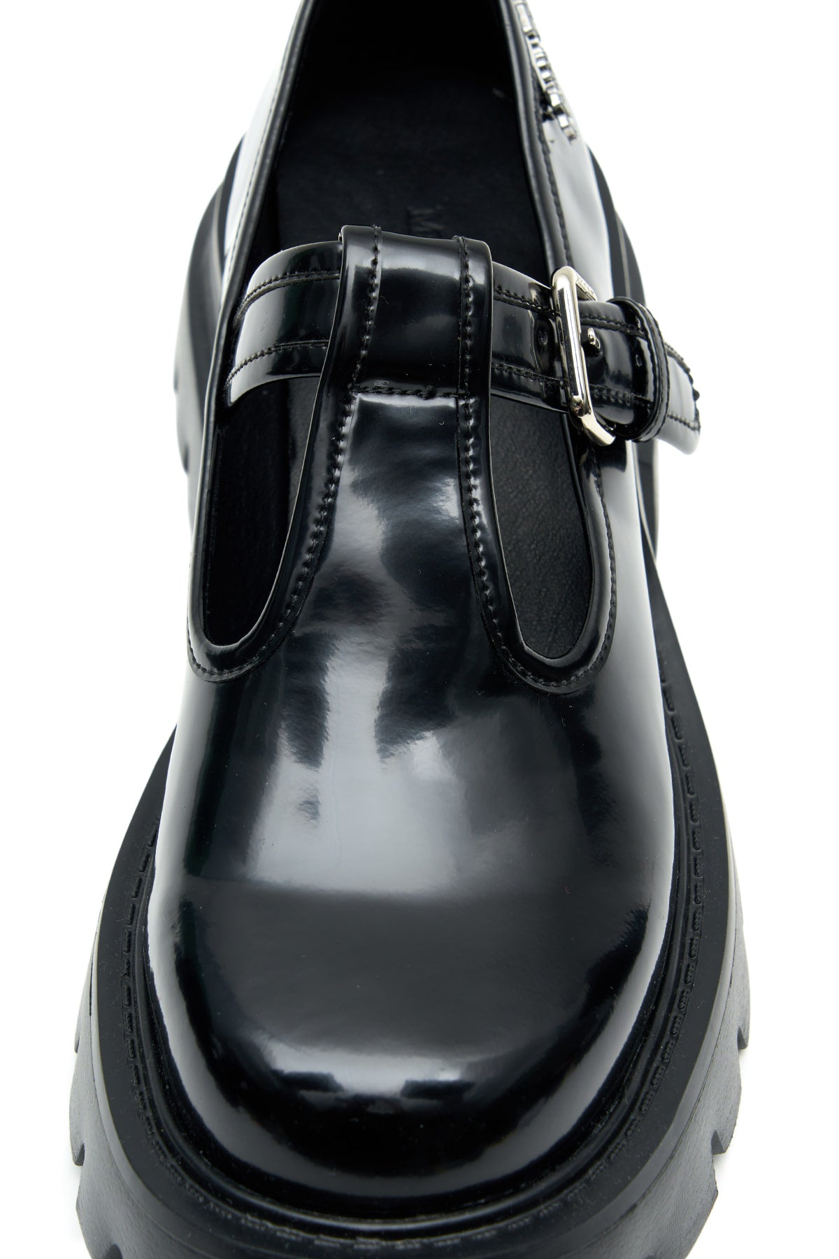 Matinkim Matin T-Strap Chunky Loafer IN Black