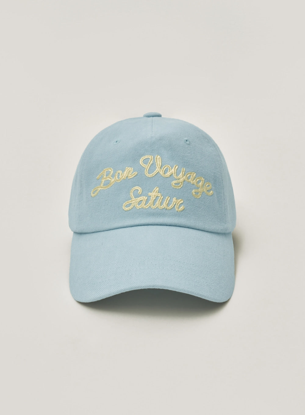 [satur] Bon Voyage 5 Panel Ball Cap - Sky Blue