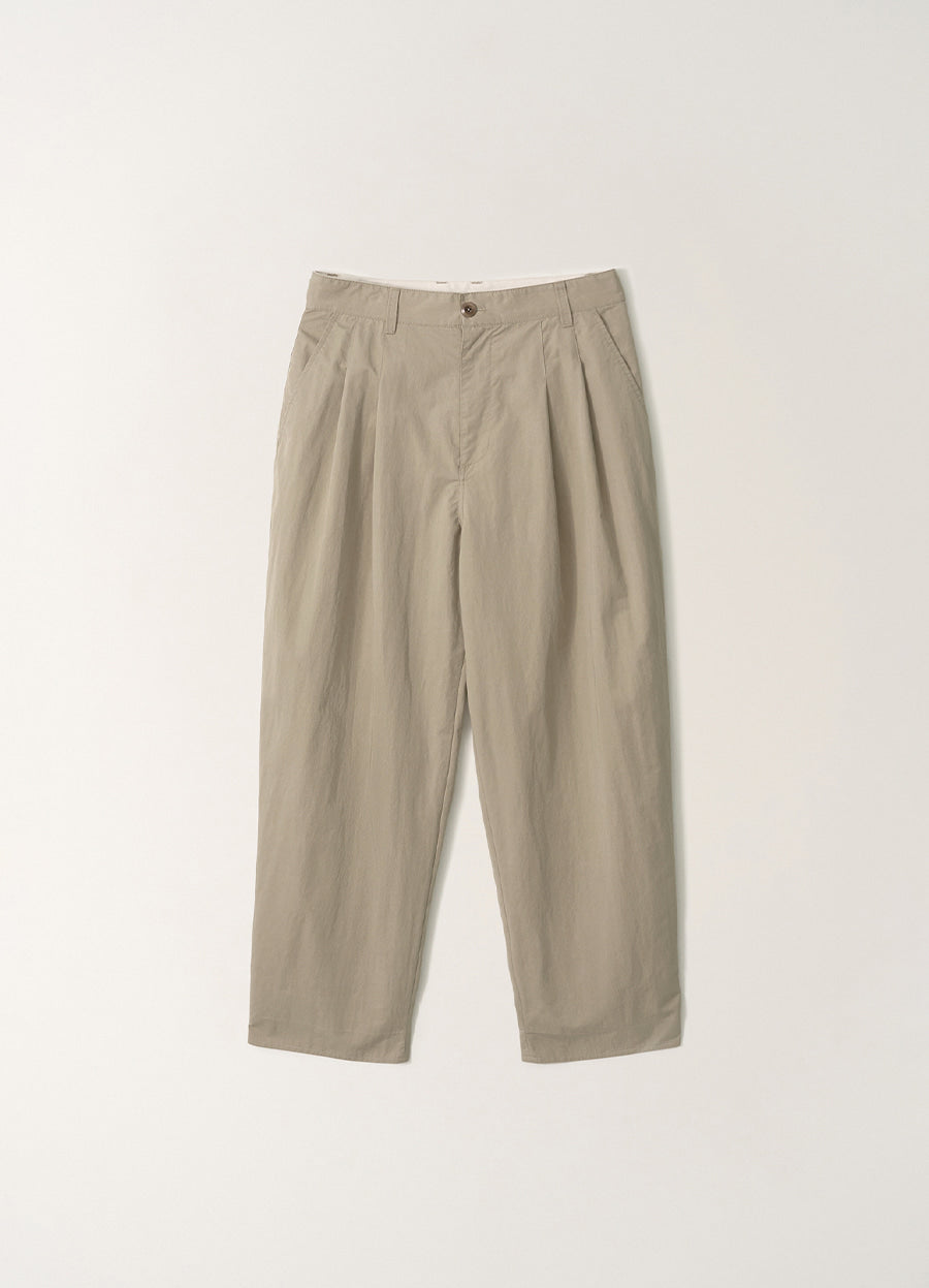 Nothing Written Double pleat trousers (Beige)