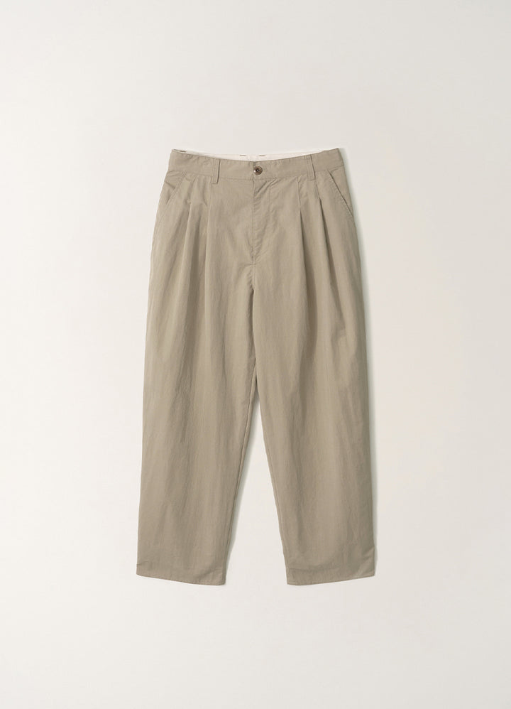 Nothing Written Double pleat trousers (Beige)