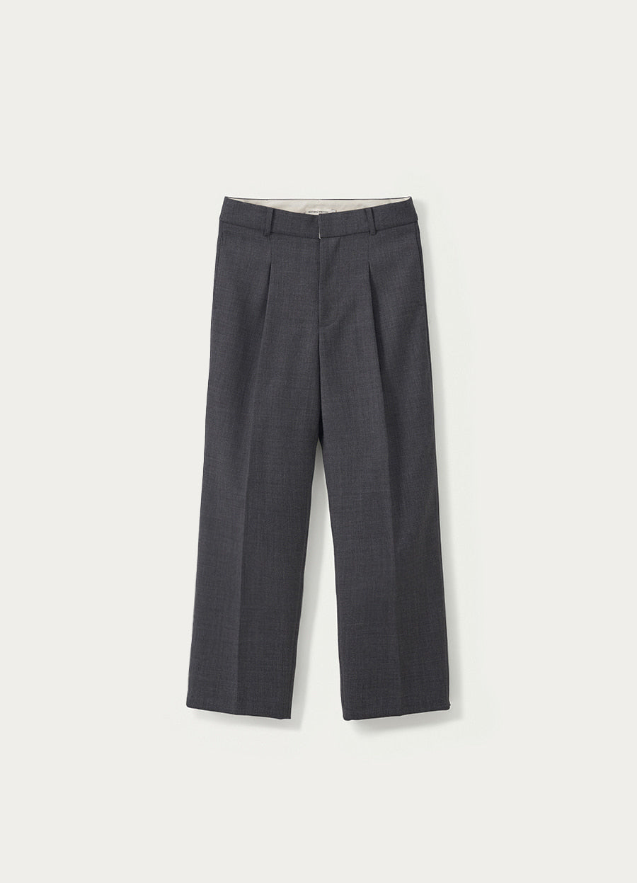 Nothing Written Emil tuck pants (Slate gray)