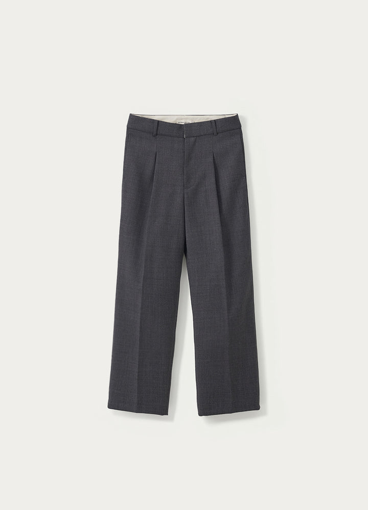 Nothing Written Emil tuck pants (Slate gray)