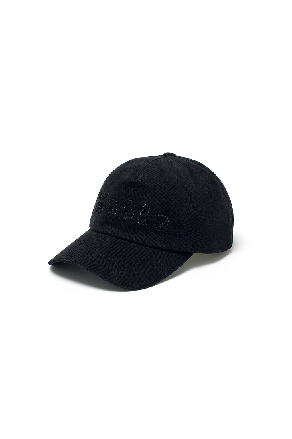 [matinkim] MATIN REVERSE LOGO BALL CAP IN BLACK