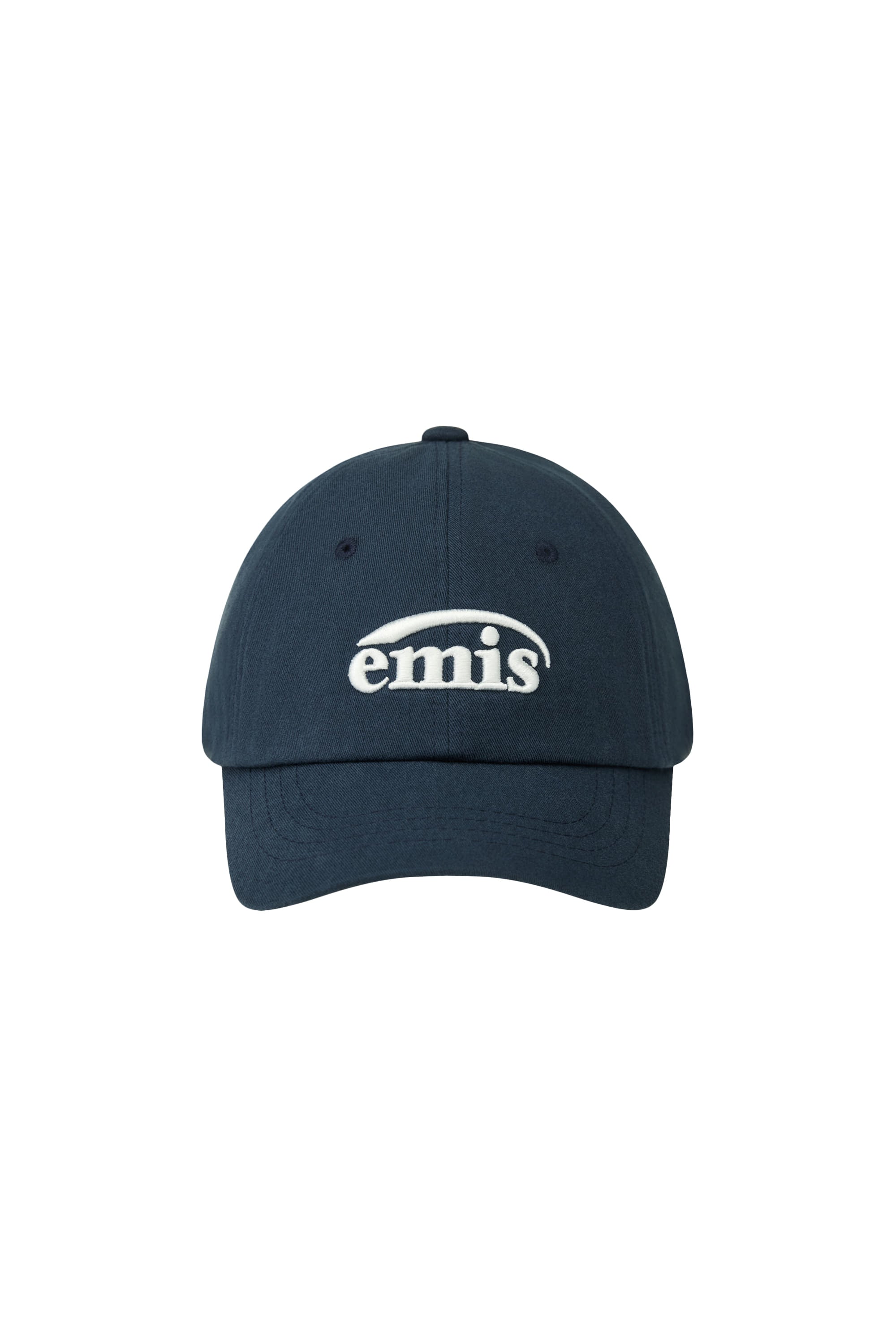 [emis] (Kids) New Logo Ball Cap-Navy