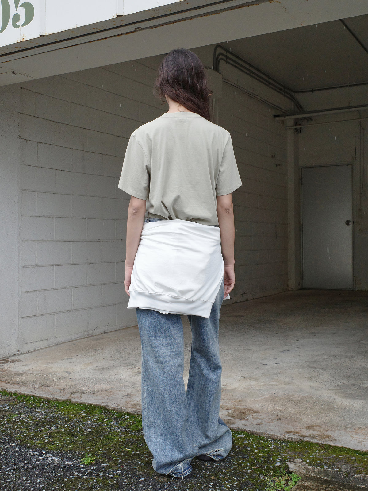 Low Classic Organic Lc Basic T-Shirt Sand Beige