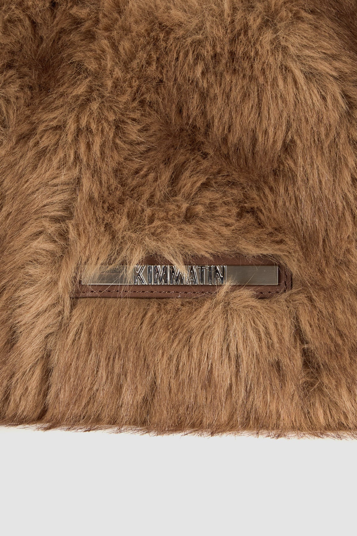 Matinkim Fur Triangle Mini Bag IN Brown