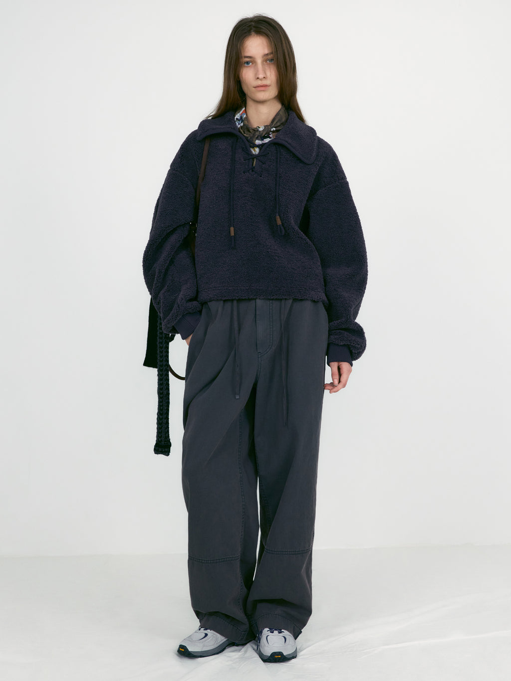 [low_classic] Washed Cotton Wide Pants
Charcoal Brown