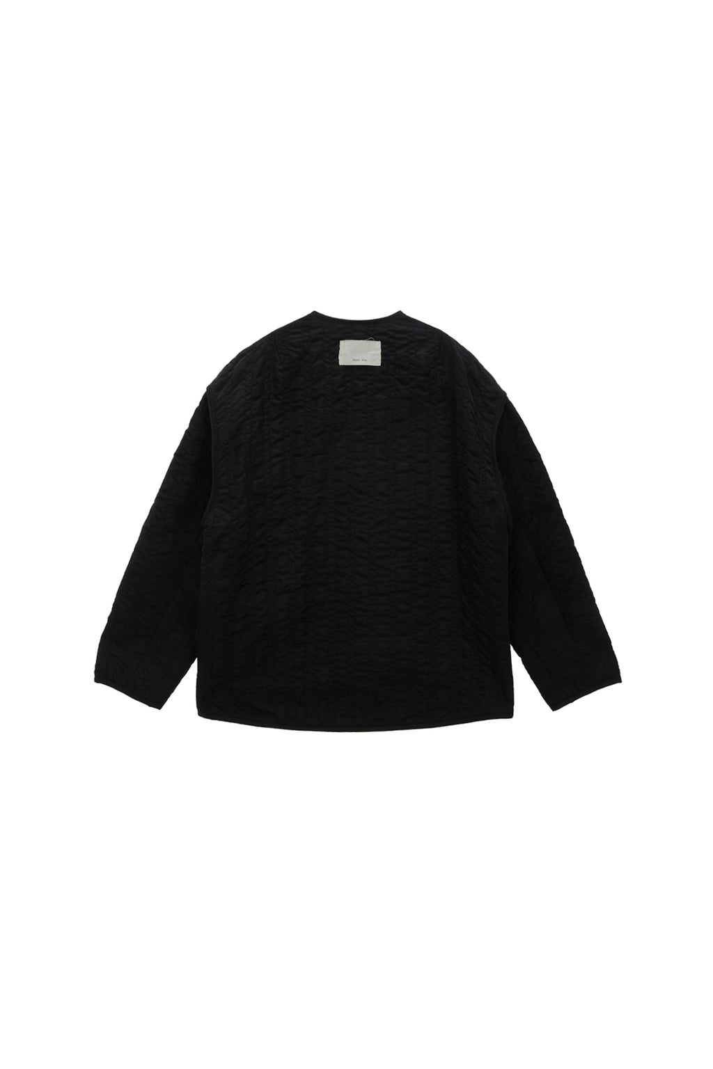Matinkim Warm UP Quilting Jumper For Women IN Black