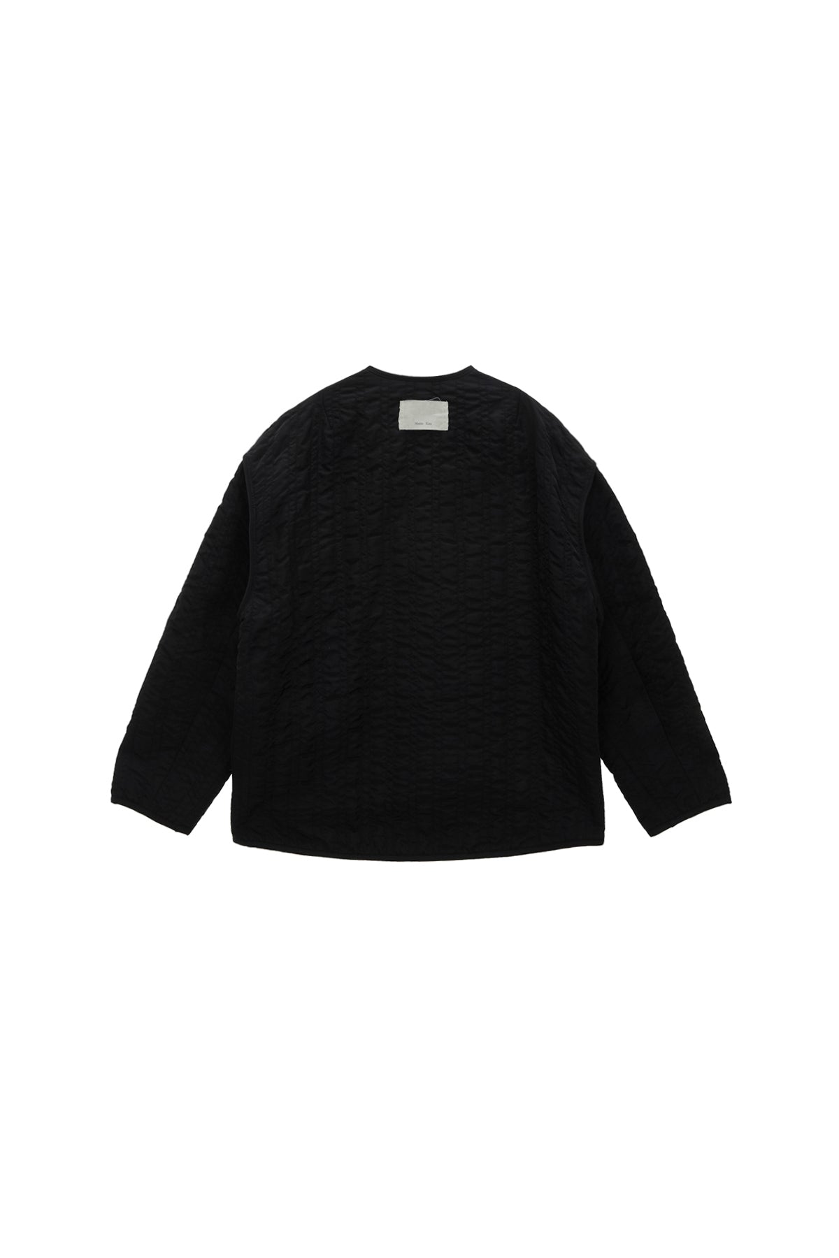 Matinkim Warm UP Quilting Jumper For Women IN Black