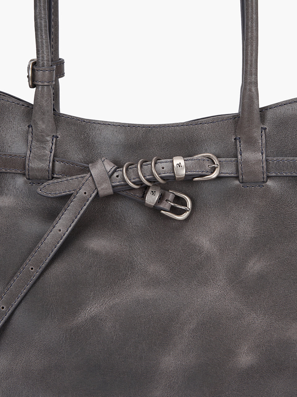 Margesherwood Grandma Used Bag Large mauve pull-up