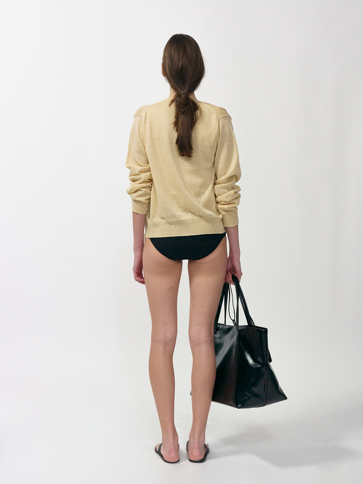 Nothing Written Rola linen cardigan (Yellow)