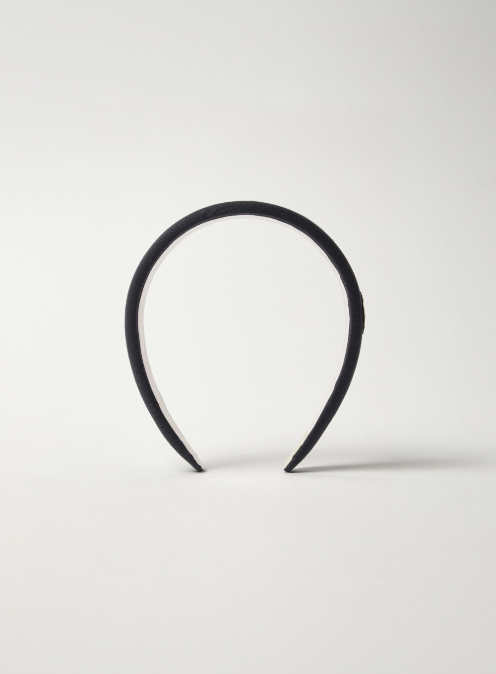 Satur Crest Logo Hairband - Charcoal