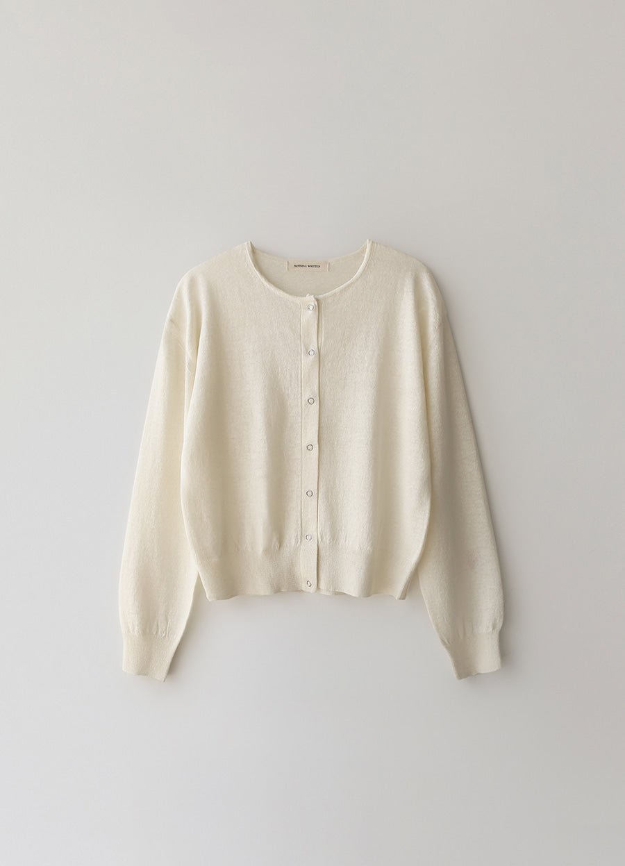 Nothing Written Panna round cardigan (Ivory)