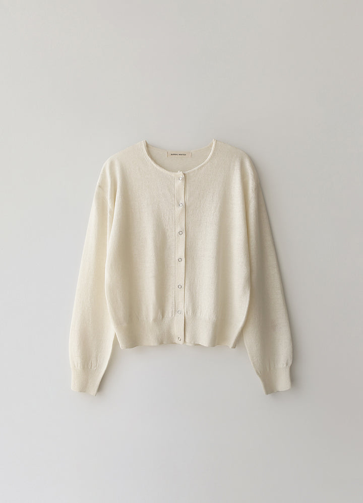 Nothing Written Panna round cardigan (Ivory)