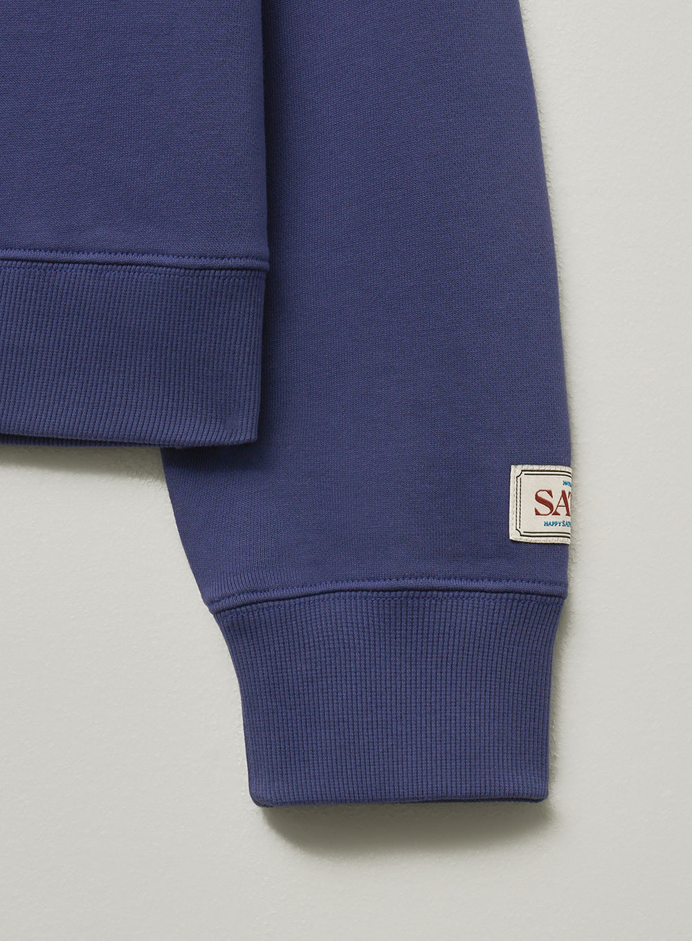 [satur] (W) Classic Logo Sweatshirt - Purple