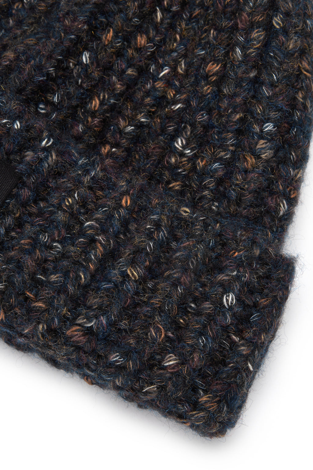 [matinkim] MATIN MIXED YARN BEANIE IN NAVY