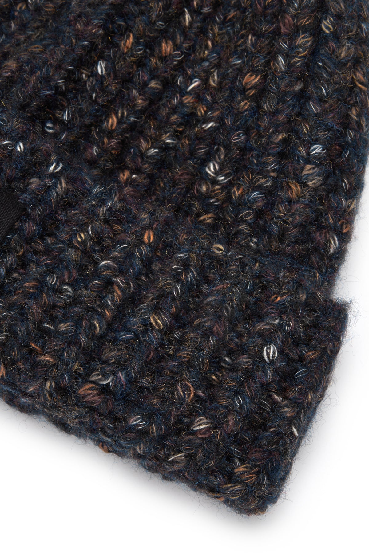 [matinkim] MATIN MIXED YARN BEANIE IN NAVY