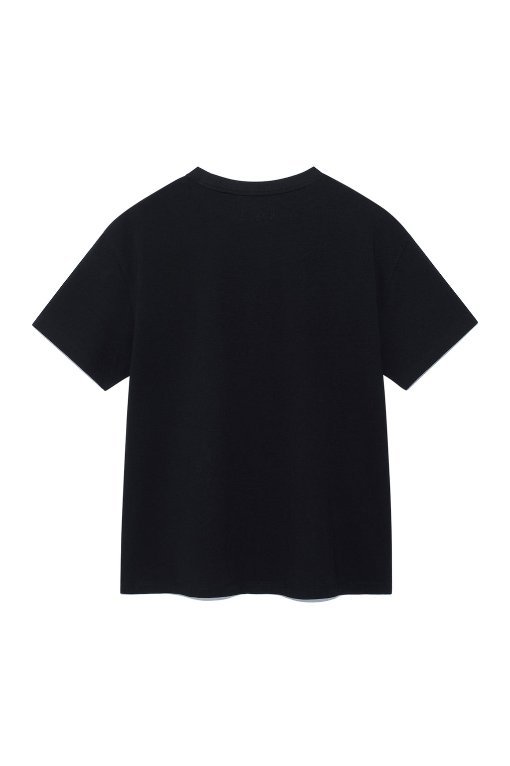 Matinkim Pairing Logo Printing Top For Women IN Black