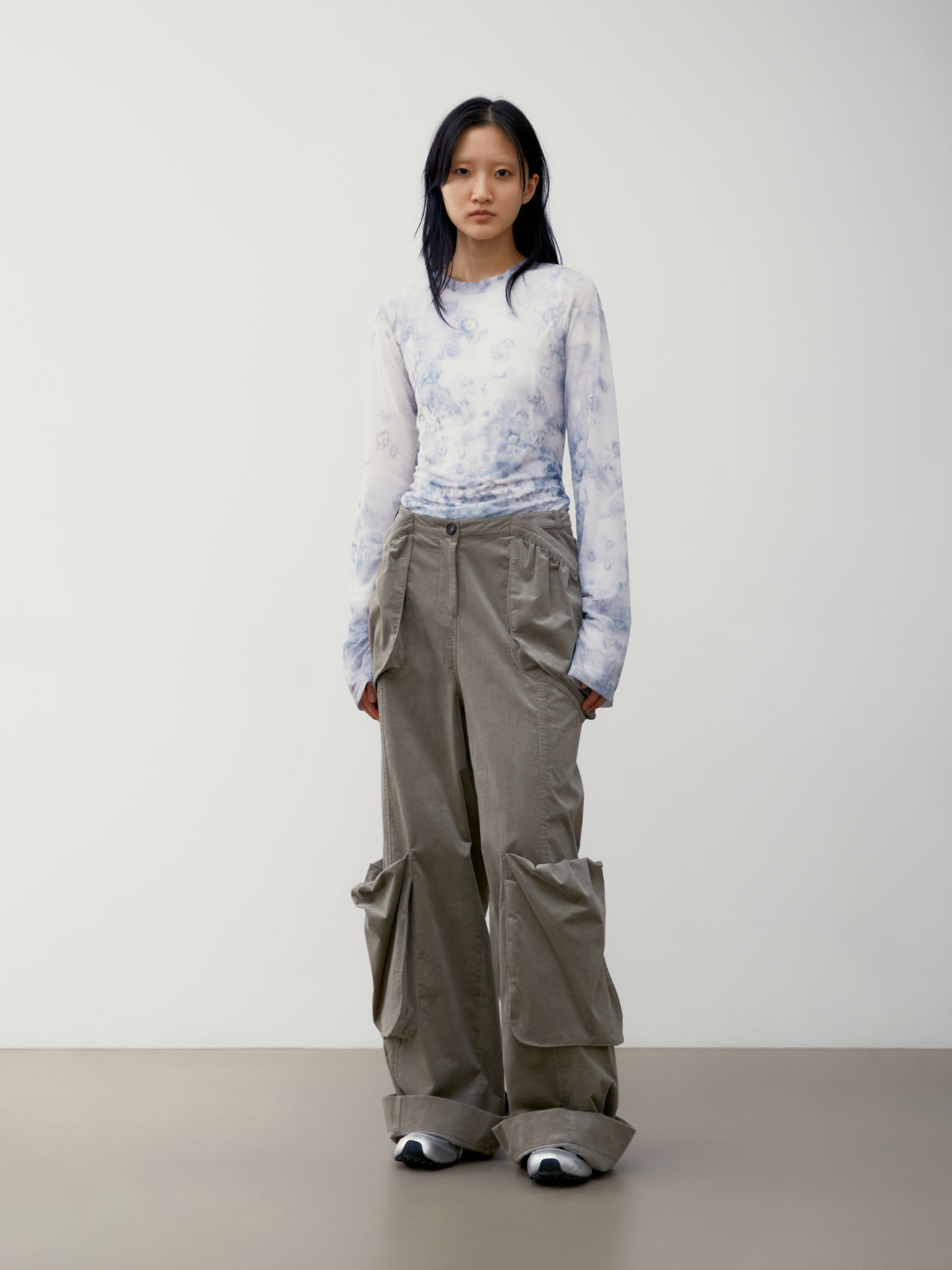 Low Classic Corduroy Bubble Pocket Pants Khaki