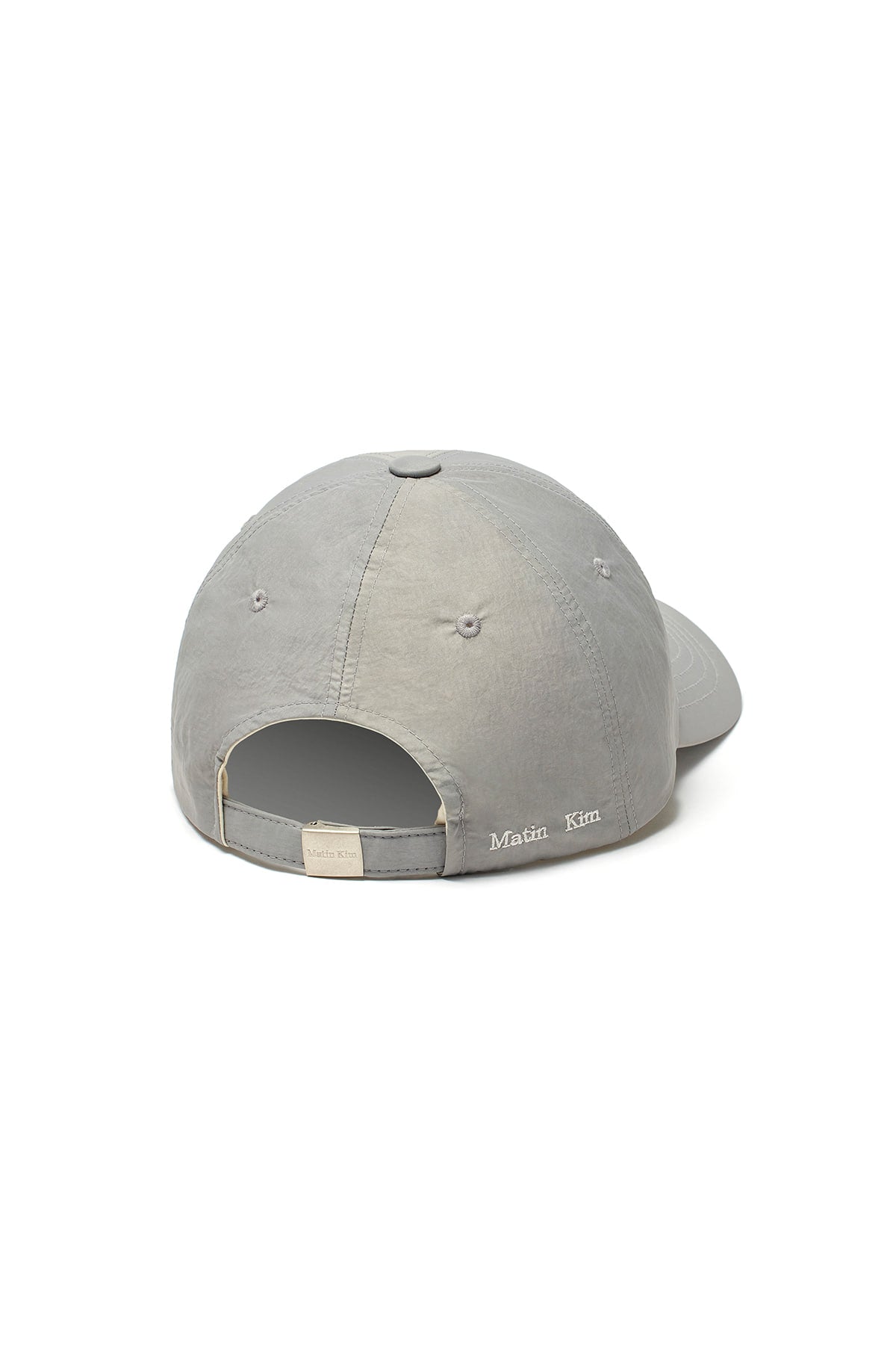 Matinkim Matin Kim Matin Glossy Ball Cap IN Grey