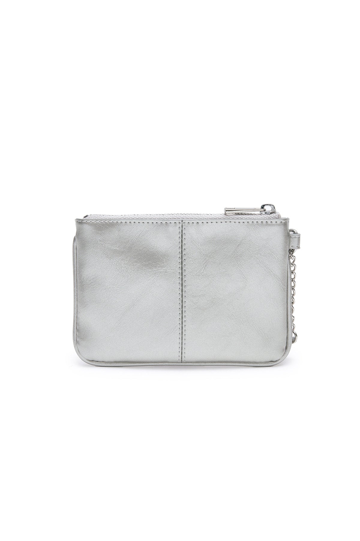 [matinkim] Rivet Point Mini Coin Wallet IN Dark Silver