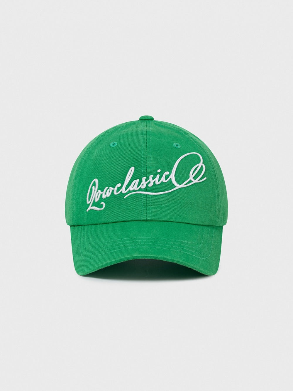 Low Classic Wave Logo Cap Green
