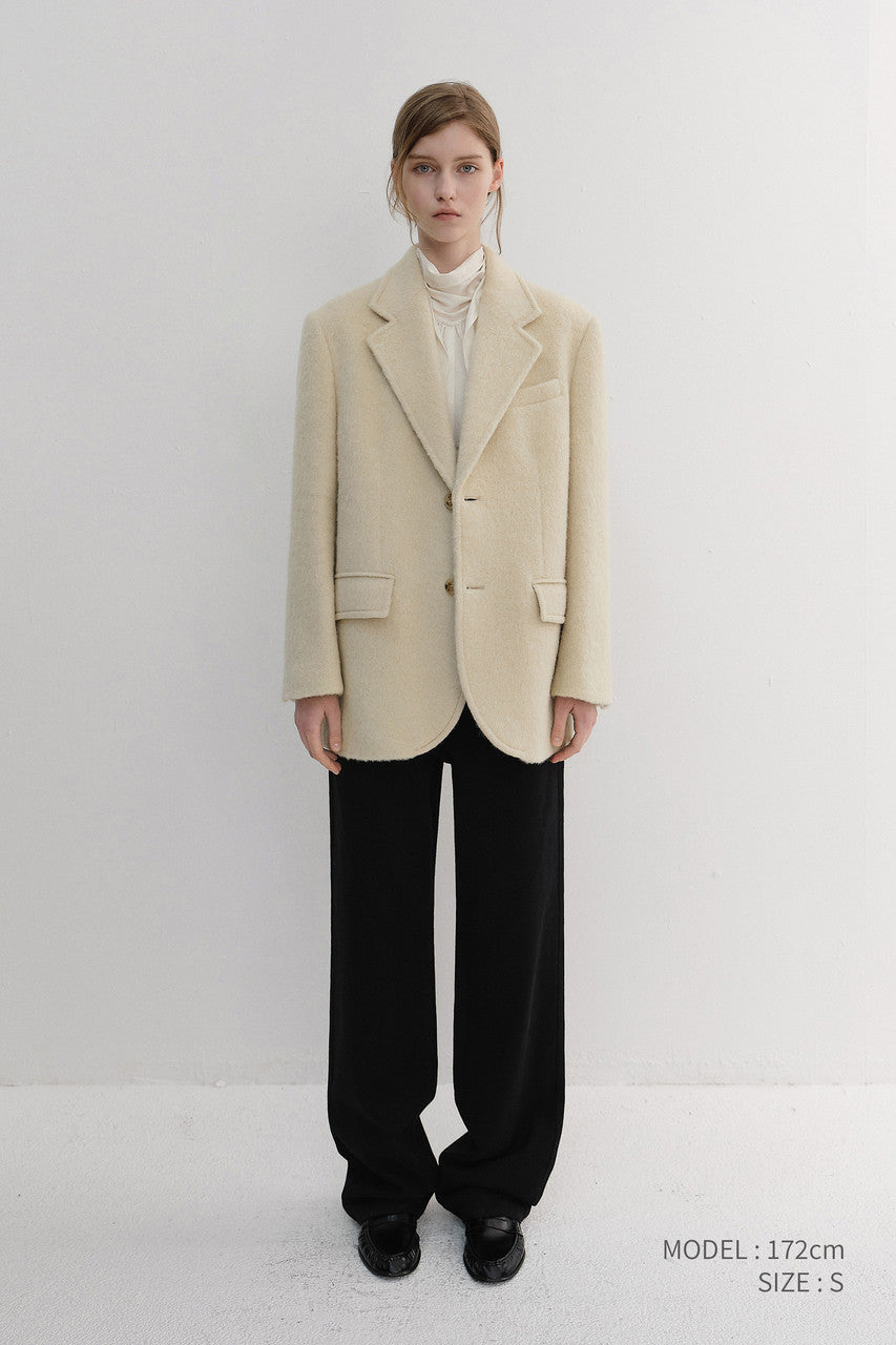 Dunst Brushed Straight Jeans Black