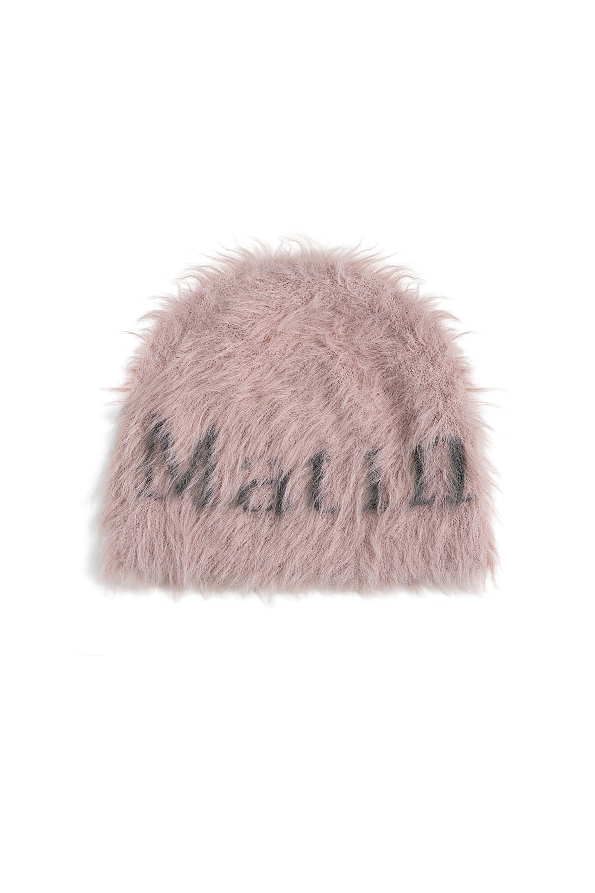 Matinkim Matin Hairy Knit Beanie IN Pink