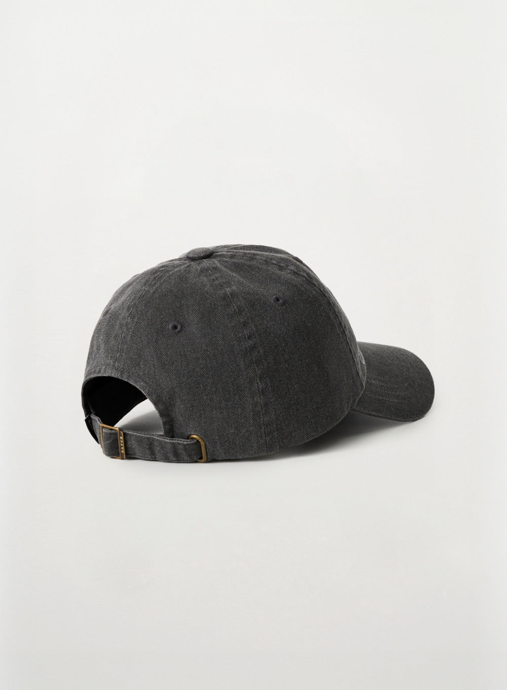 [satur] Rope Logo Vintage Washed Ball Cap - Charcoal