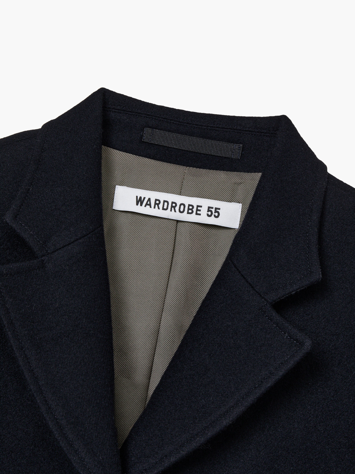 Margesherwood Single Long Coat navy