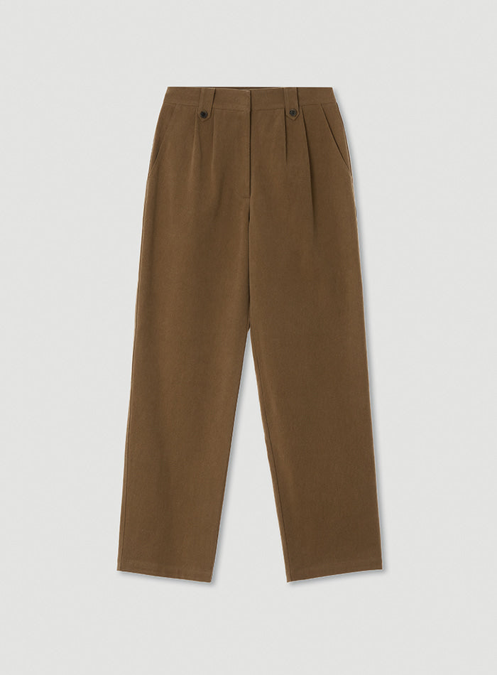 Mango Maniplease East Pintuck Pants