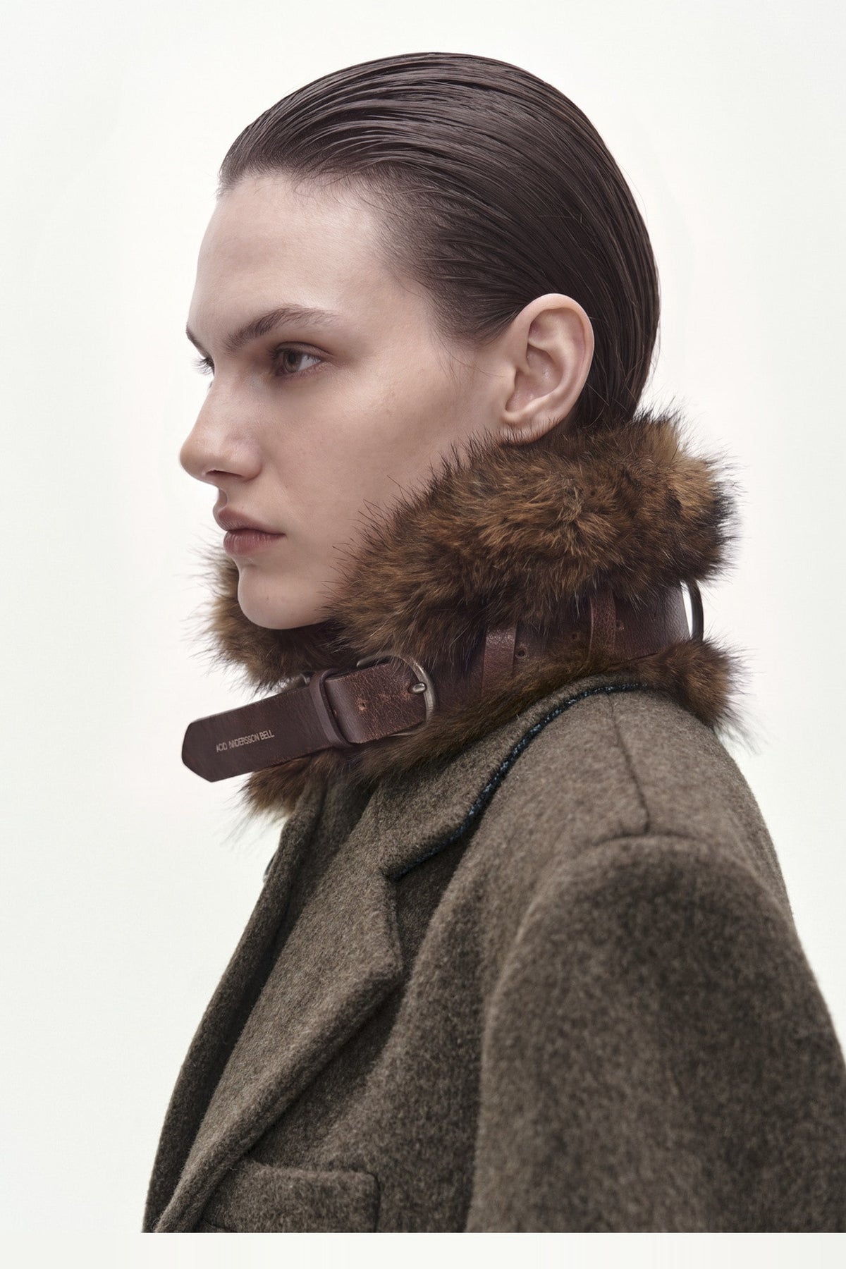 Andersson Bell Belted Fur Short Muffler